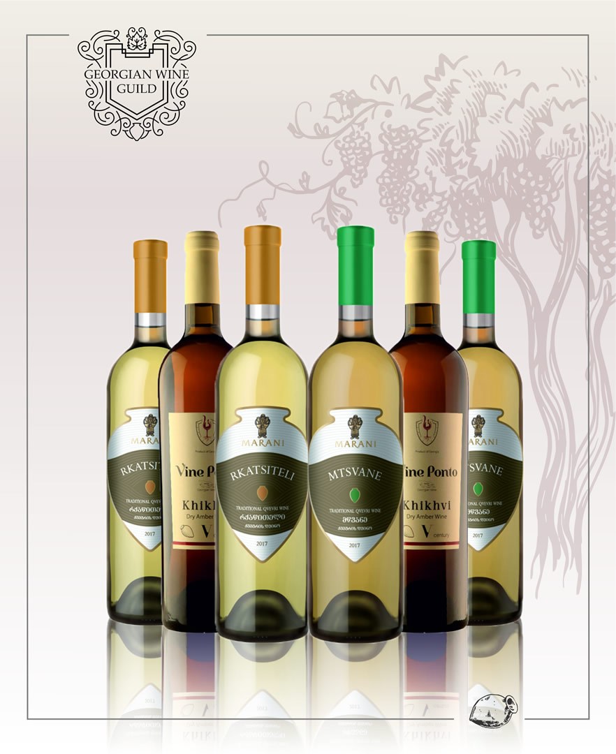 Qvevri White Wine Taster Case